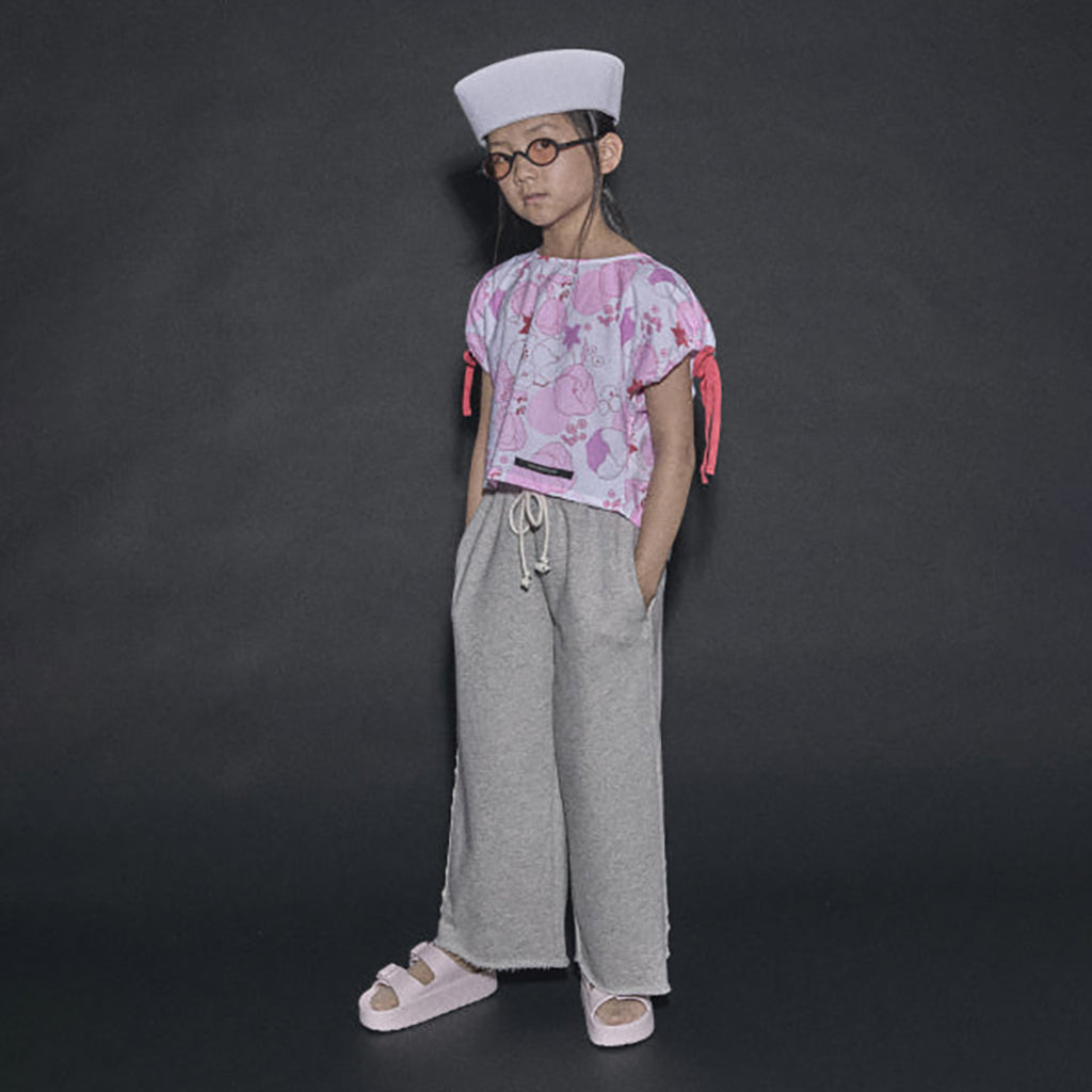 Little Creative Factory Child Coral Reef Blouse Pink Flower Print