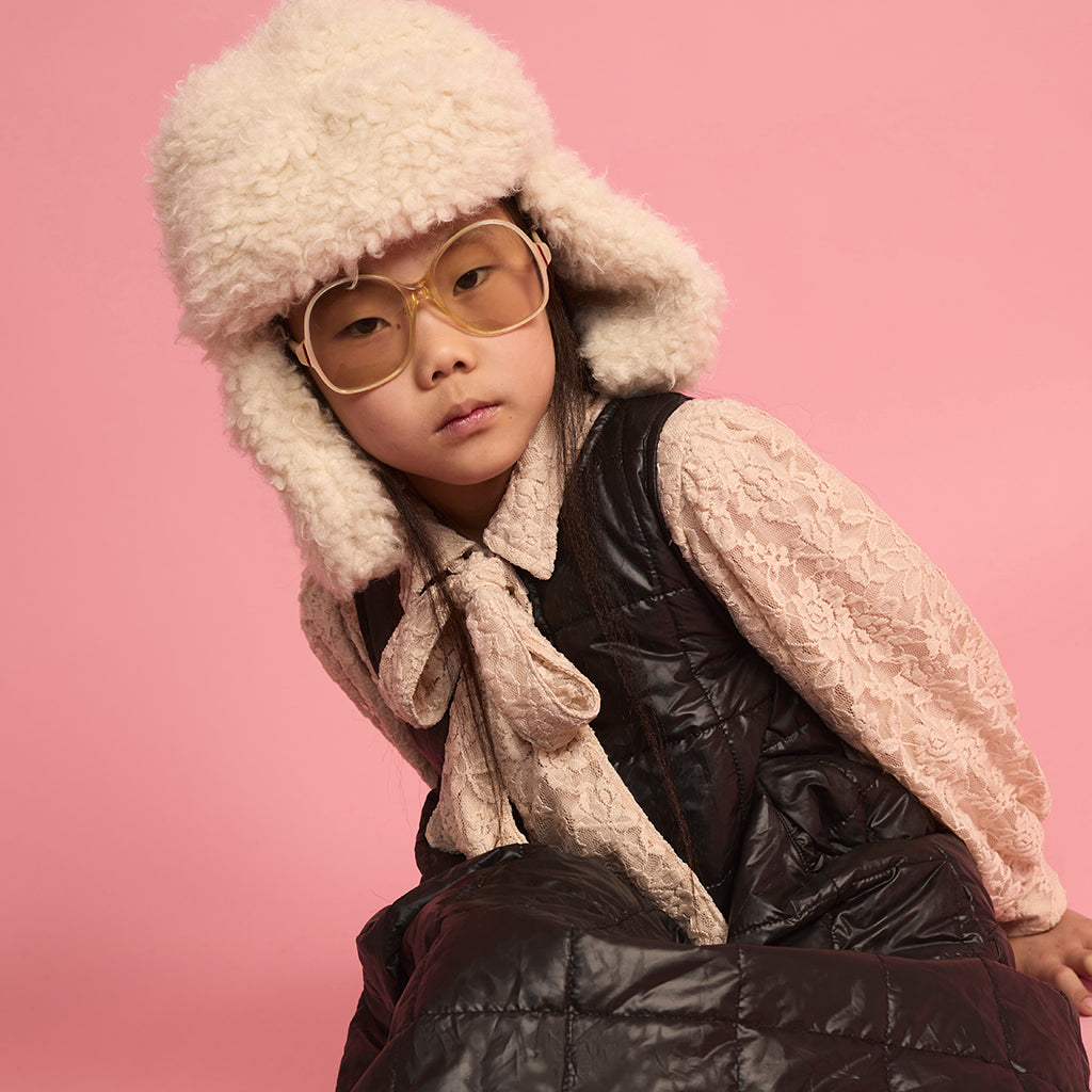 Little Creative Factory Child Fur Hat Cream