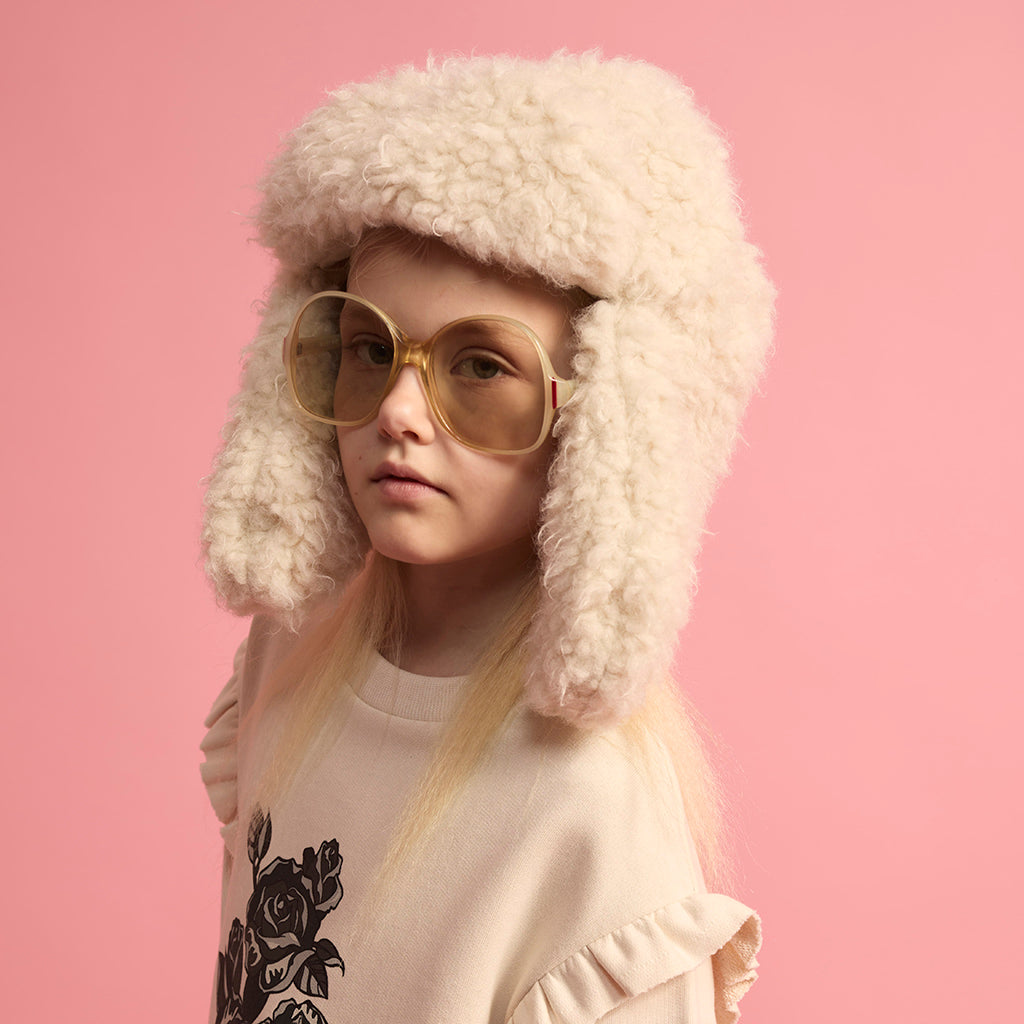 Little Creative Factory Child Fur Hat Cream