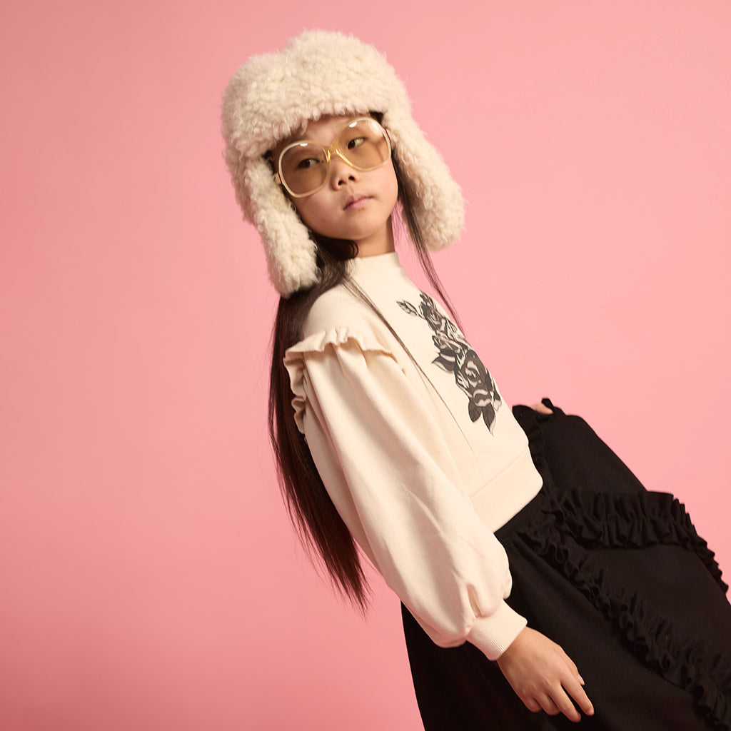 Little Creative Factory Child Fur Hat Cream