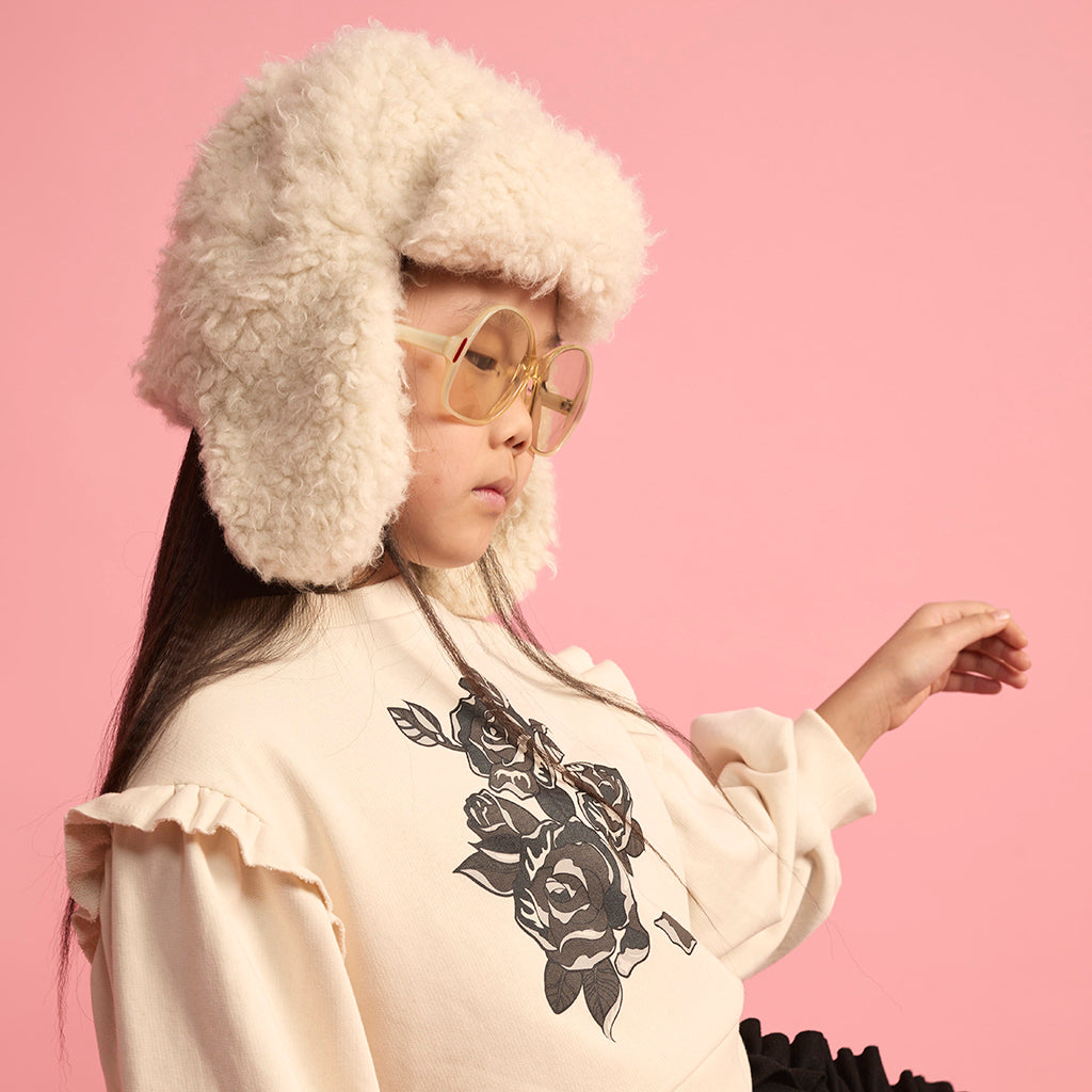 Little Creative Factory Child Fur Hat Cream