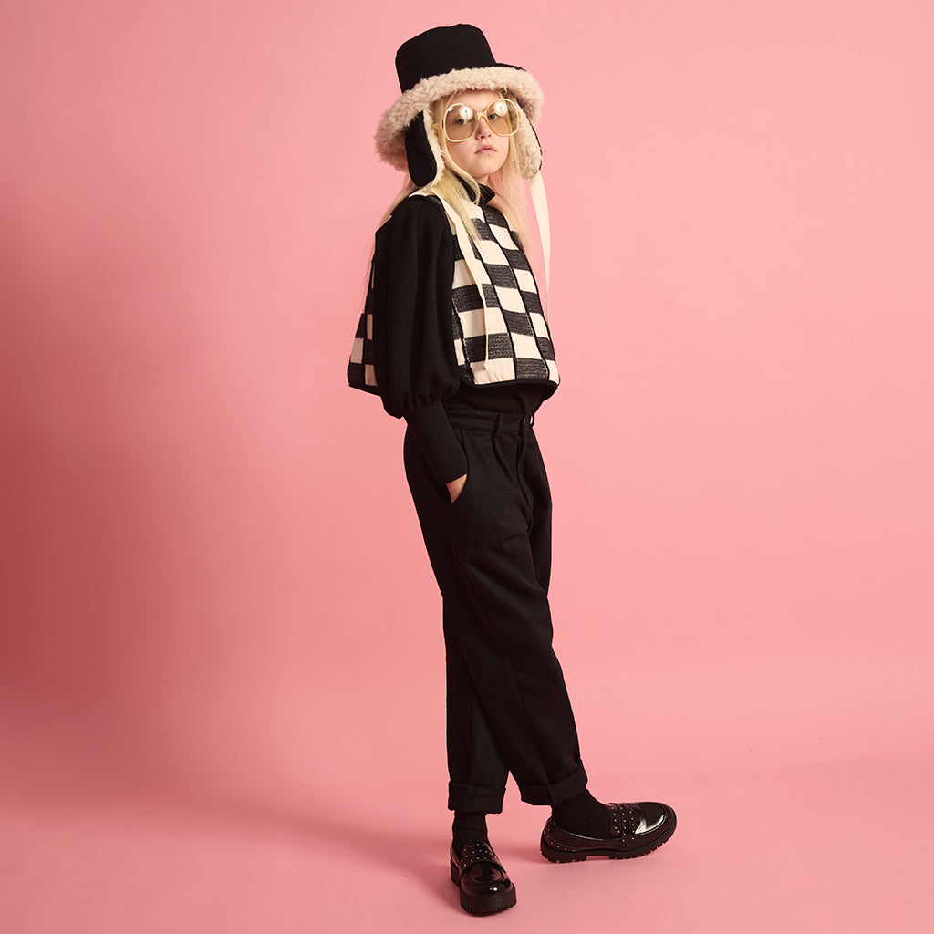 Little Creative Factory Child Knit Turtleneck Sweater Black