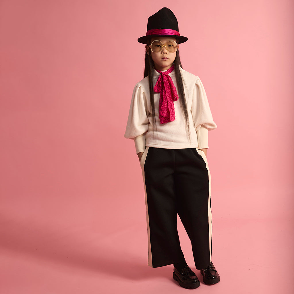 Little Creative Factory Child Knit Turtleneck Sweater Cream