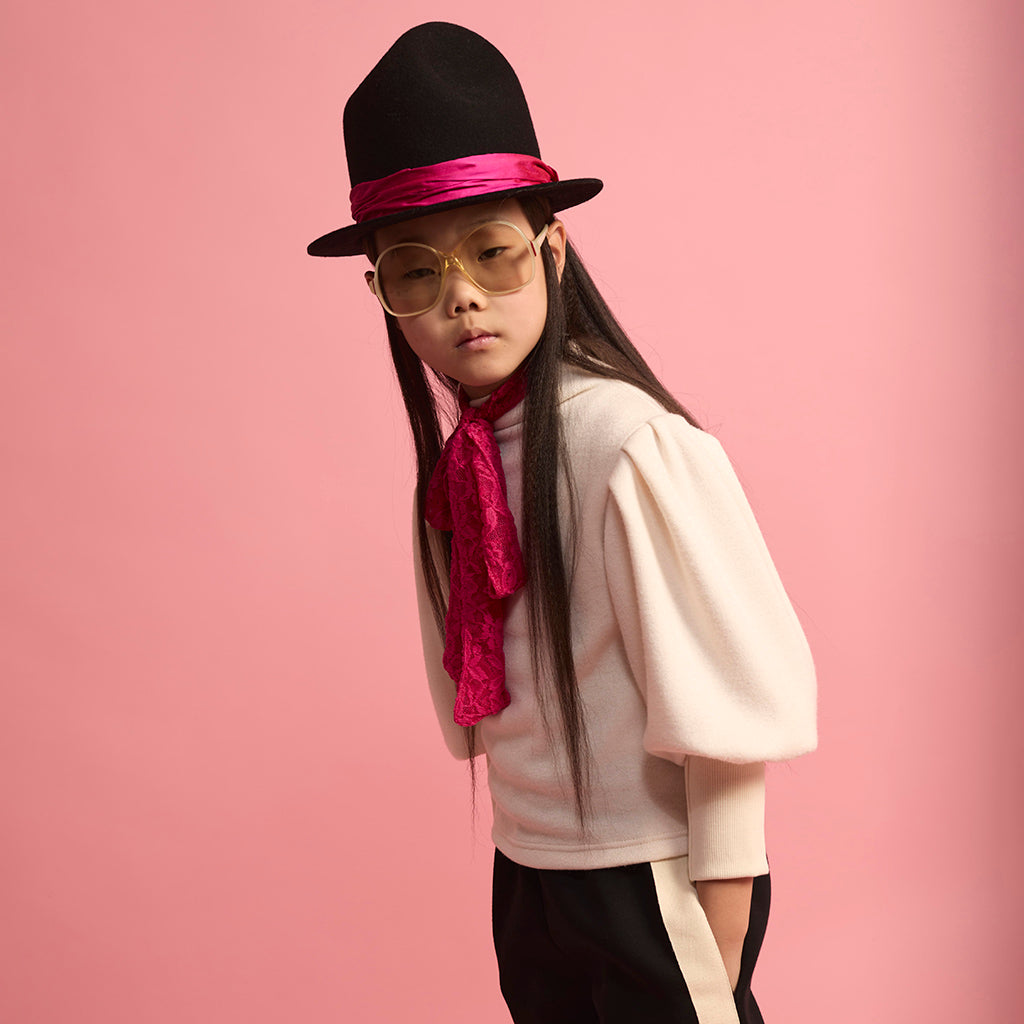 Little Creative Factory Child Knit Turtleneck Sweater Cream