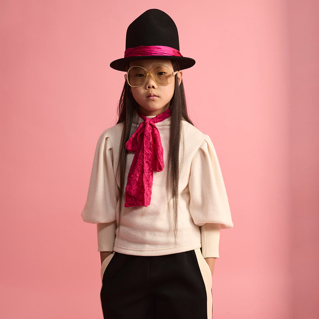 Little Creative Factory Child Knit Turtleneck Sweater Cream