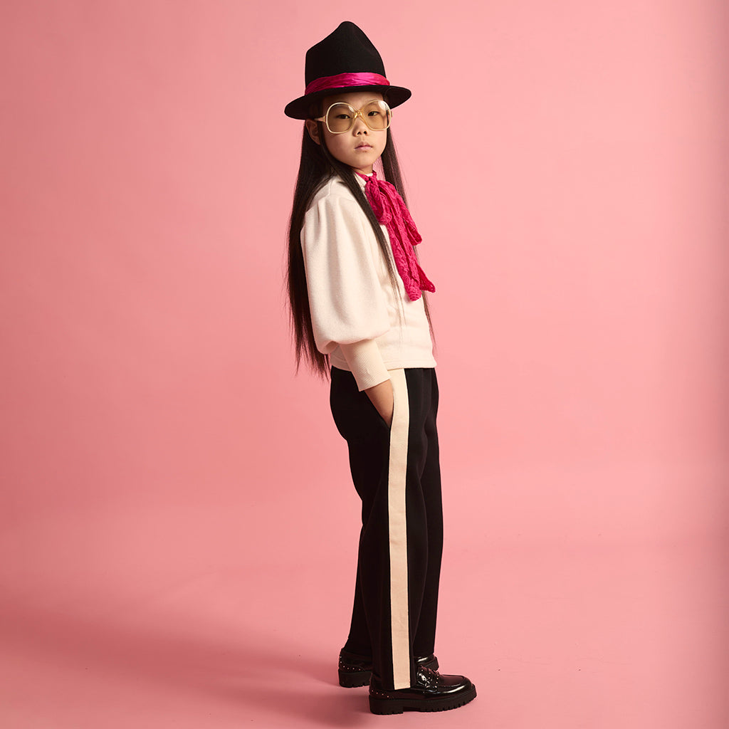 Little Creative Factory Child Neoprene Striped Pants Black