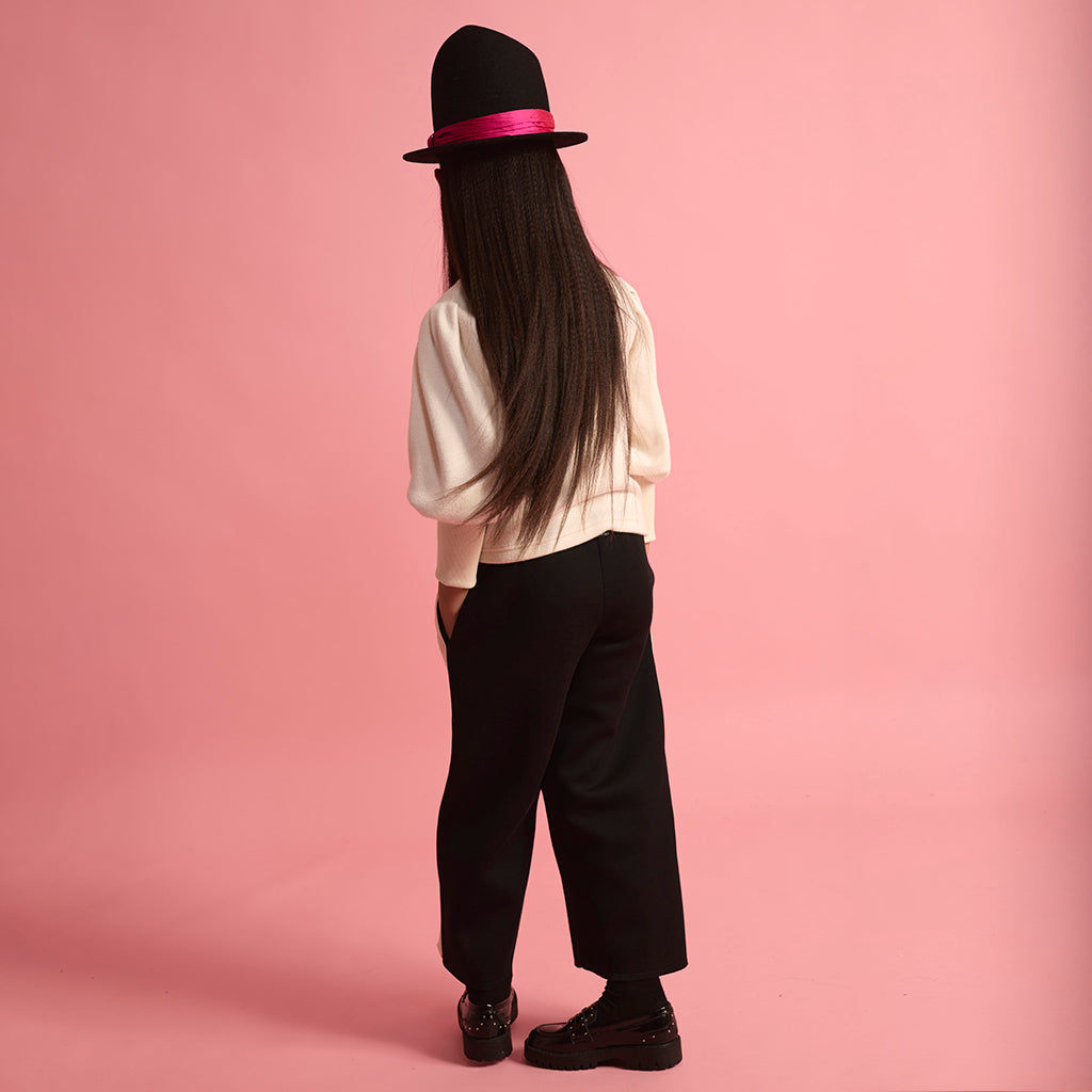 Little Creative Factory Child Neoprene Striped Pants Black