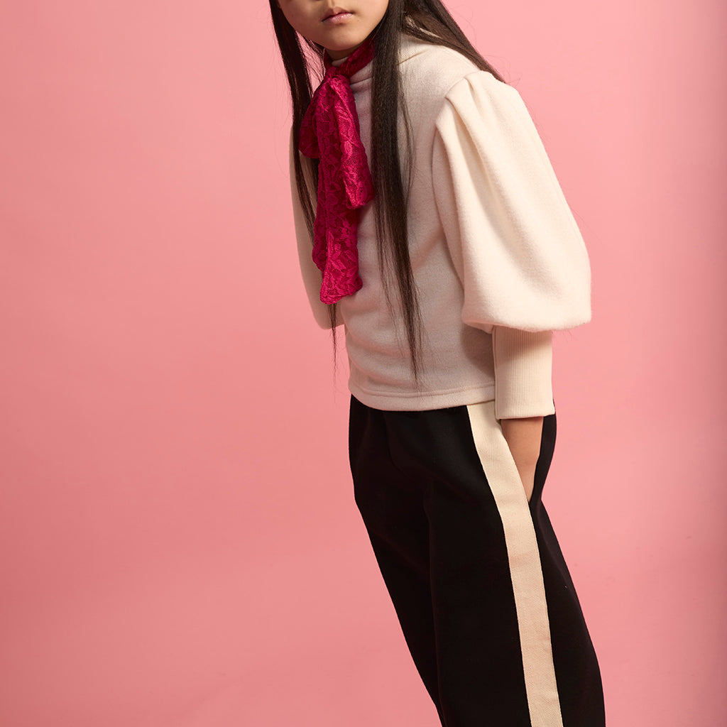 Little Creative Factory Child Neoprene Striped Pants Black