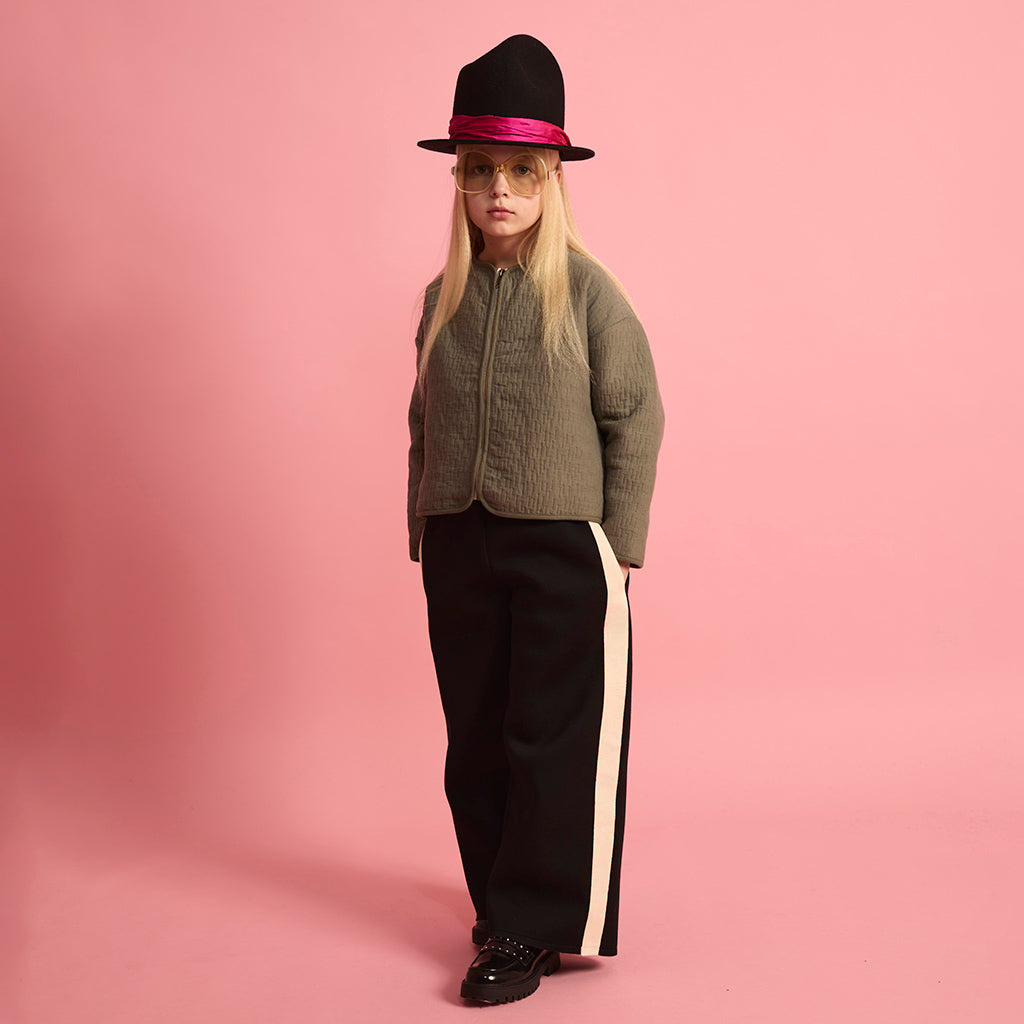 Little Creative Factory Child Neoprene Striped Pants Black