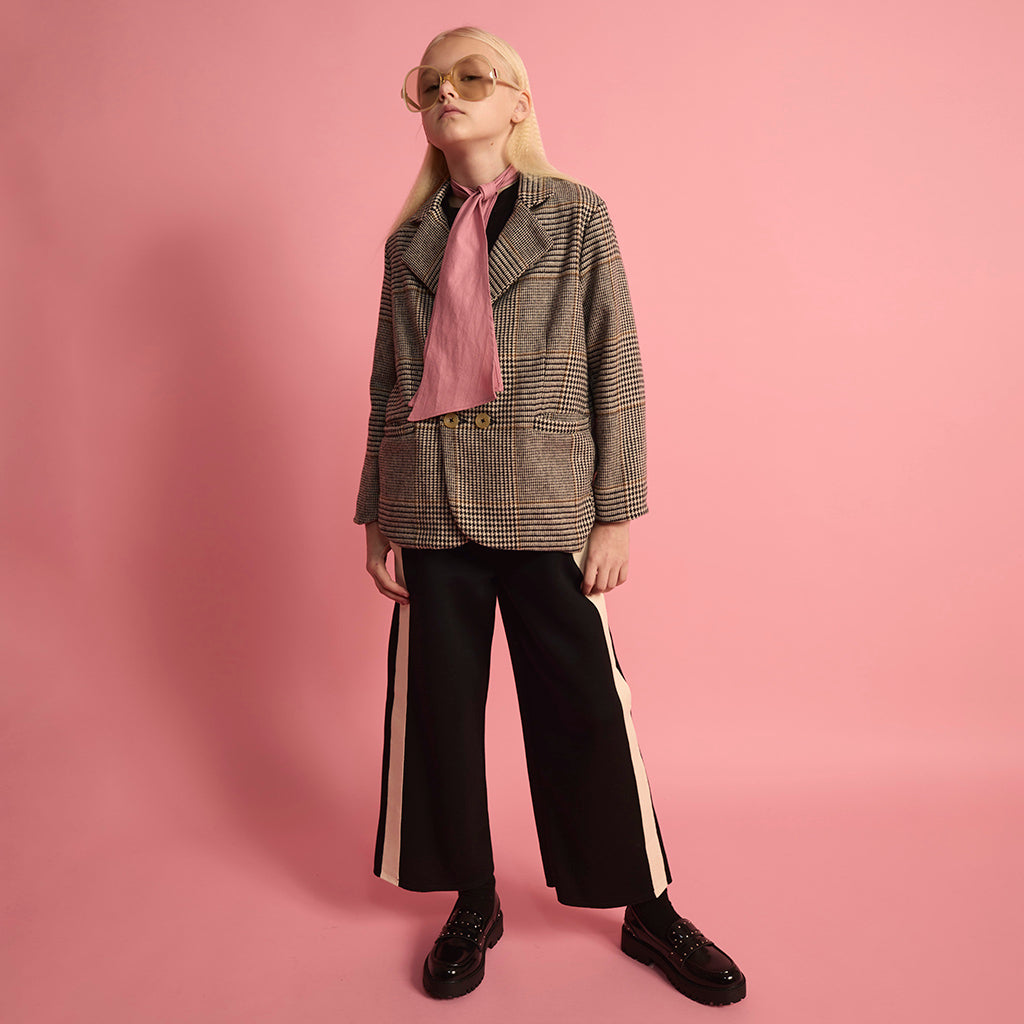 Little Creative Factory Child Neoprene Striped Pants Black