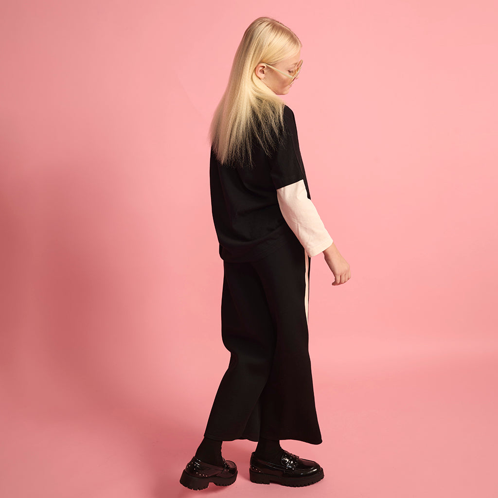 Little Creative Factory Child Neoprene Striped Pants Black