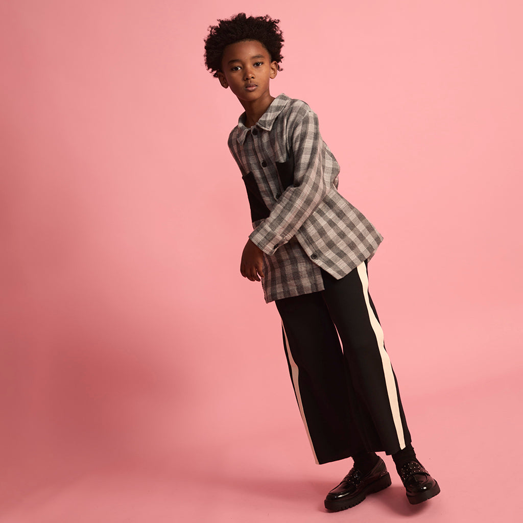 Little Creative Factory Child Neoprene Striped Pants Black