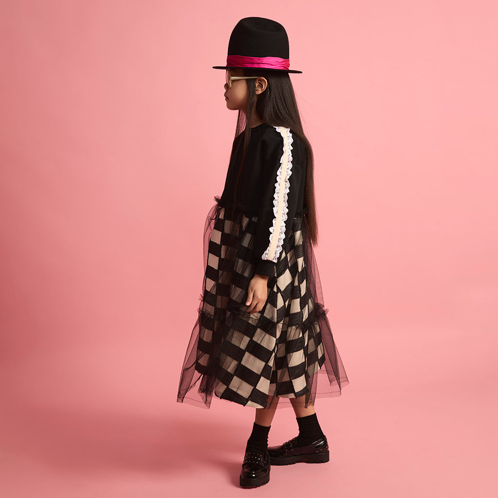 Little Creative Factory Child Neoprene Tulle Jacket Black