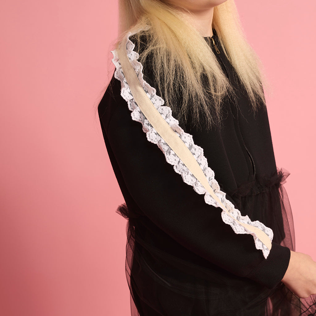 Little Creative Factory Child Neoprene Tulle Jacket Black