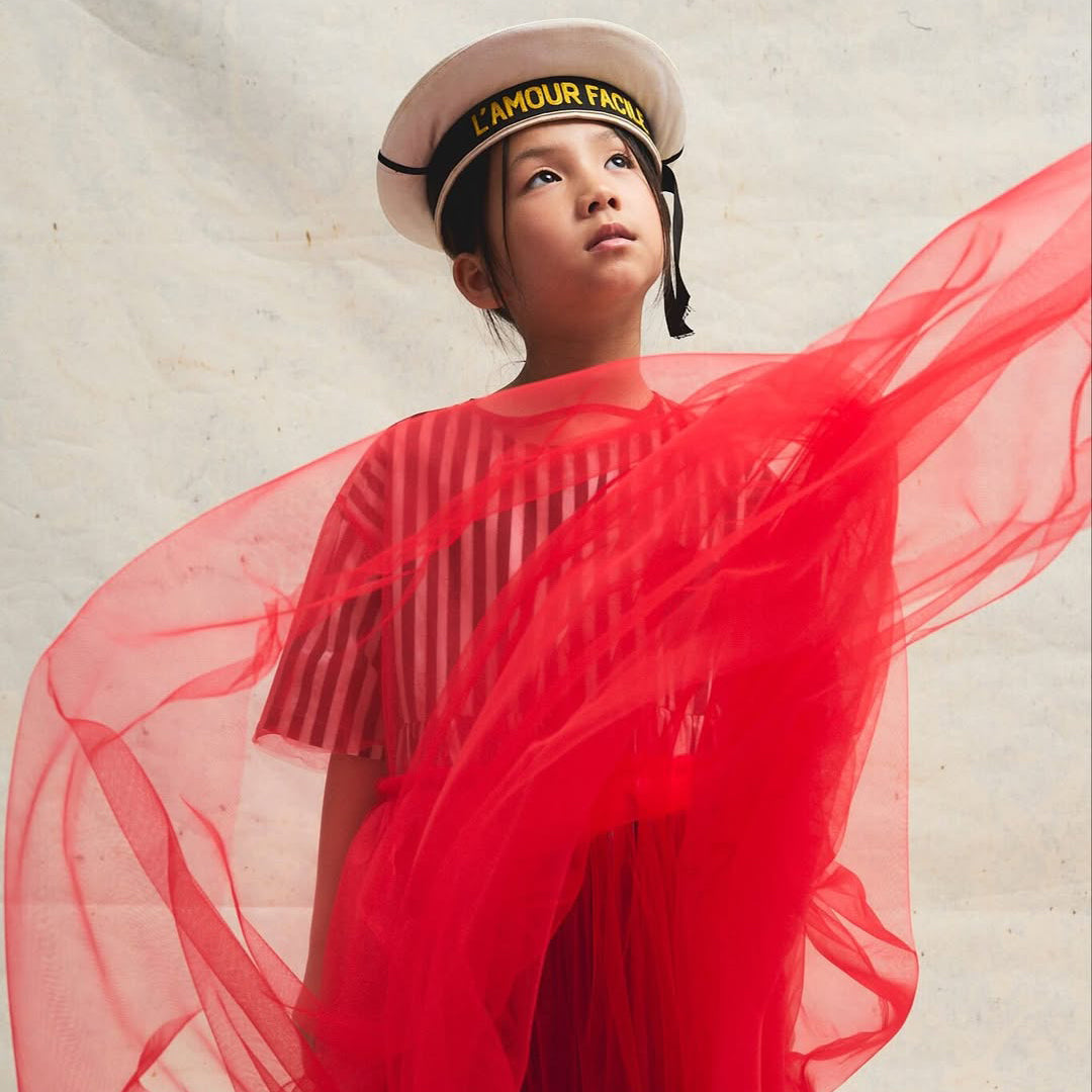 Little Creative Factory Child Tulle Dress Red