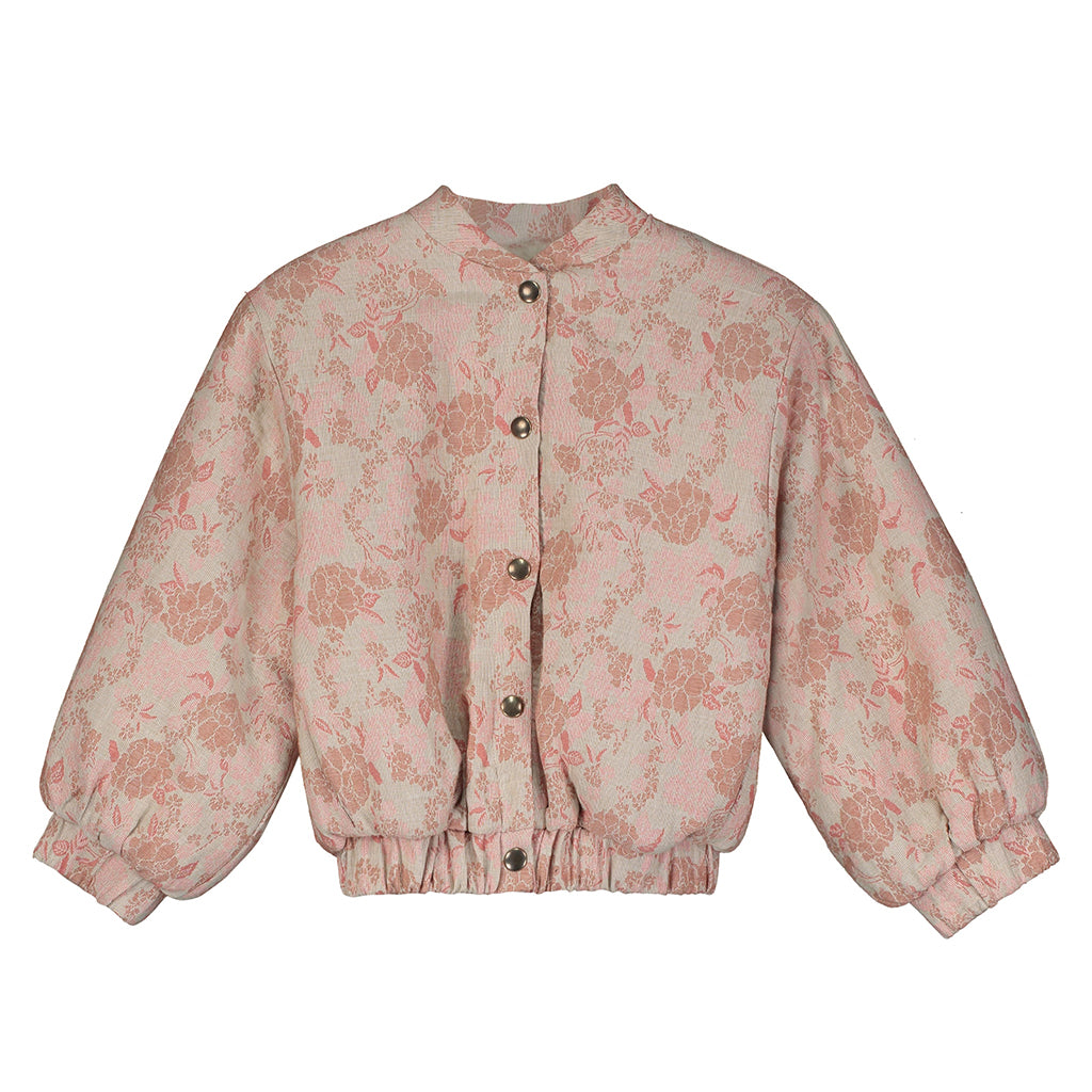 Little Creative Factory Child Wildflower Bomber Jacket Pink