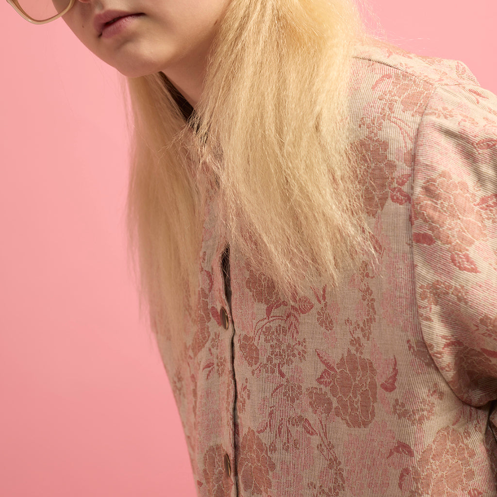 Little Creative Factory Child Wildflower Bomber Jacket Pink