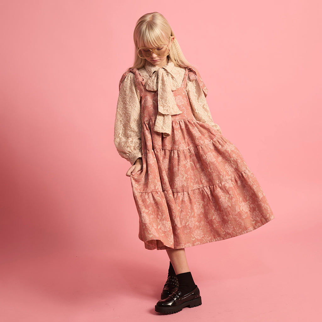 Little Creative Factory Child Wildflower Strap Dress Pink