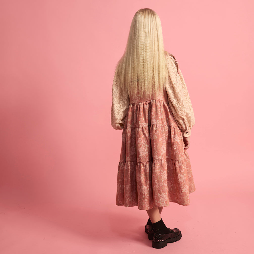 Little Creative Factory Child Wildflower Strap Dress Pink