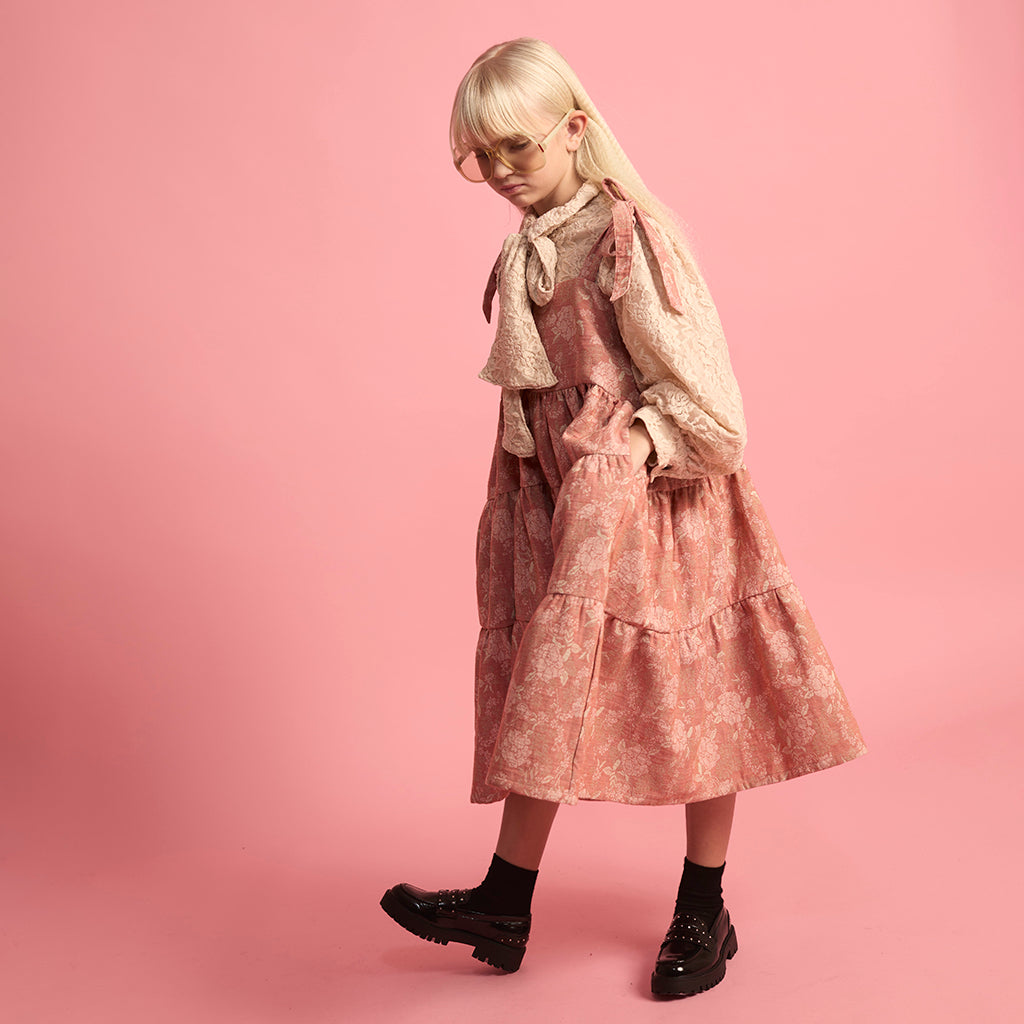 Little Creative Factory Child Wildflower Strap Dress Pink