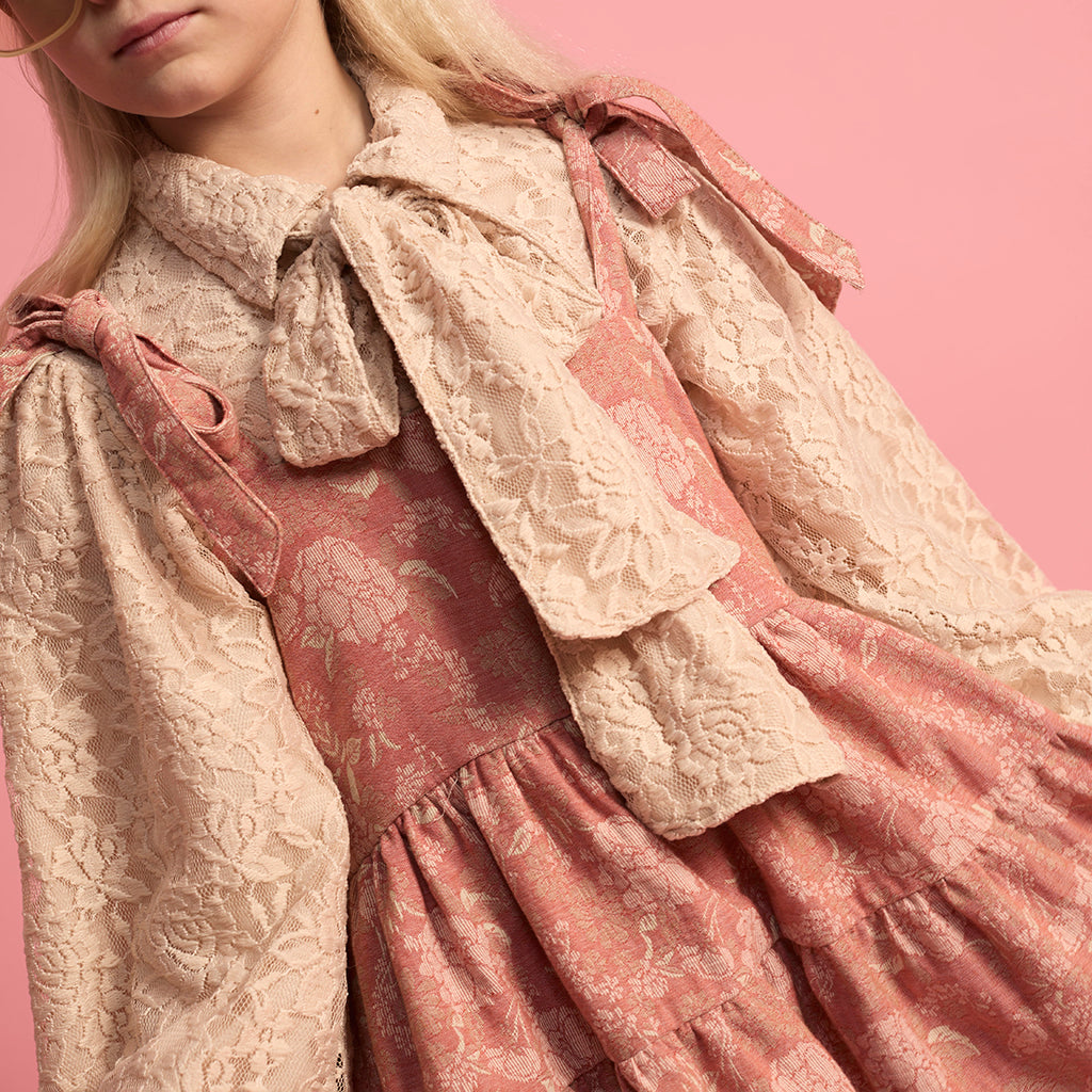 Little Creative Factory Child Wildflower Strap Dress Pink