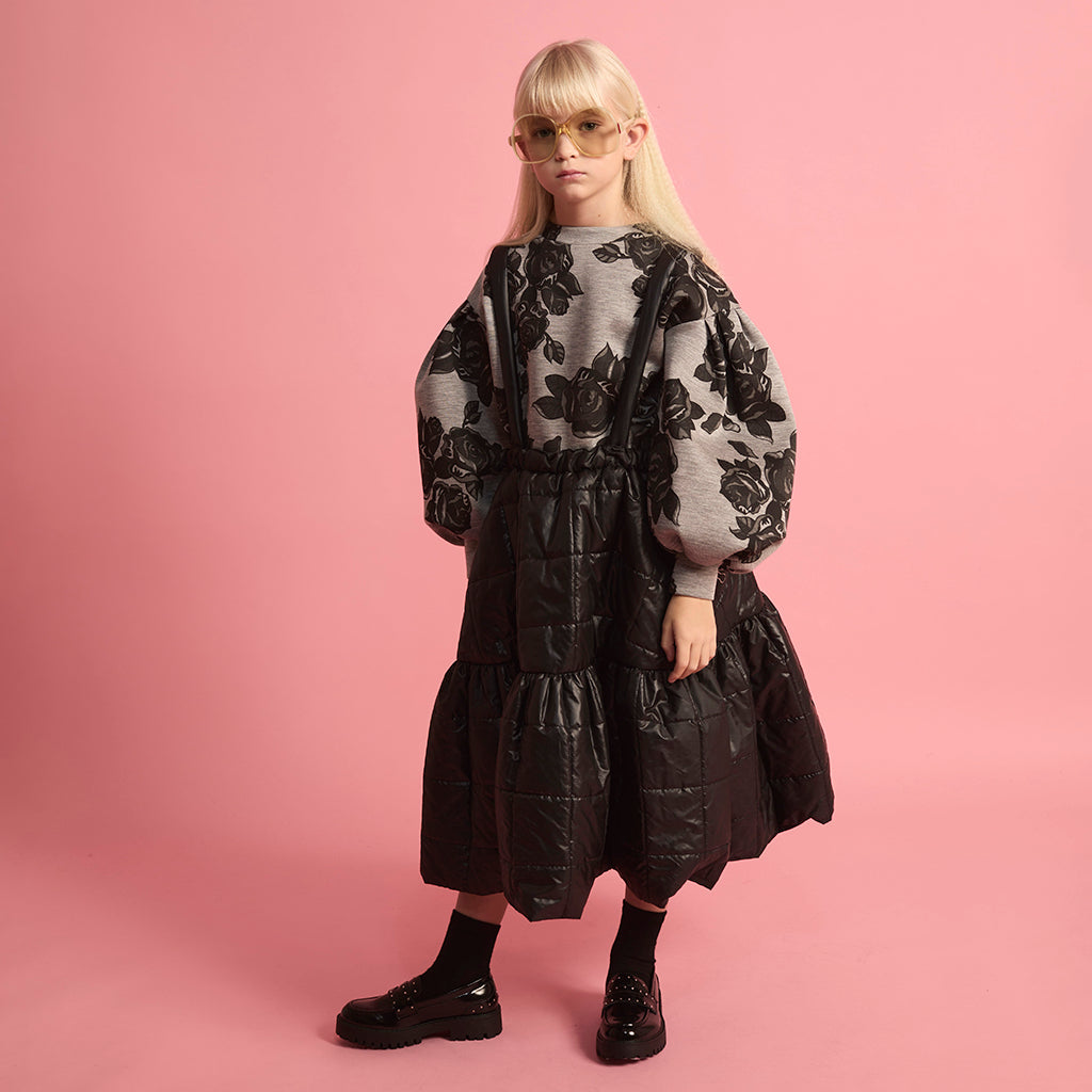 Little Creative Factory Child Wind Dungaree Skirt Black