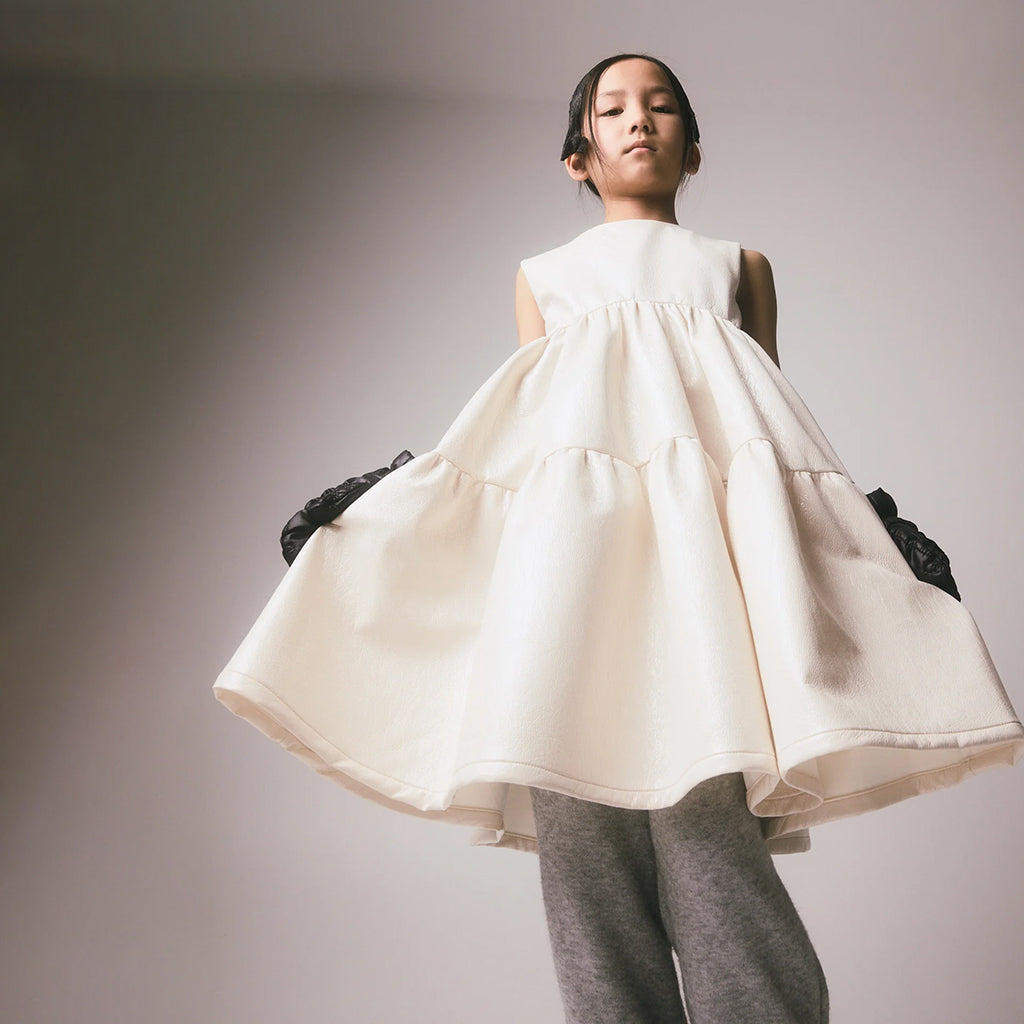Little Creative Factory Child Electra Apron Dress White