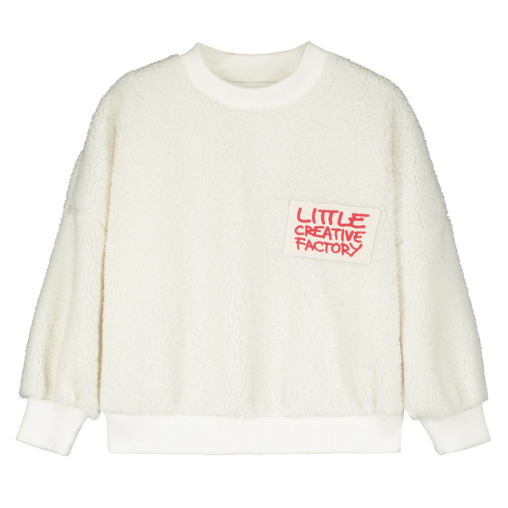 Little Creative Factory Child Winter Sweatshirt Cream