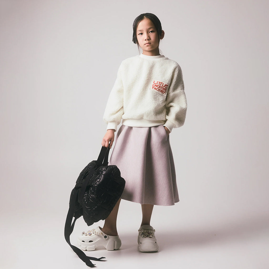 Little Creative Factory Child Winter Sweatshirt Cream