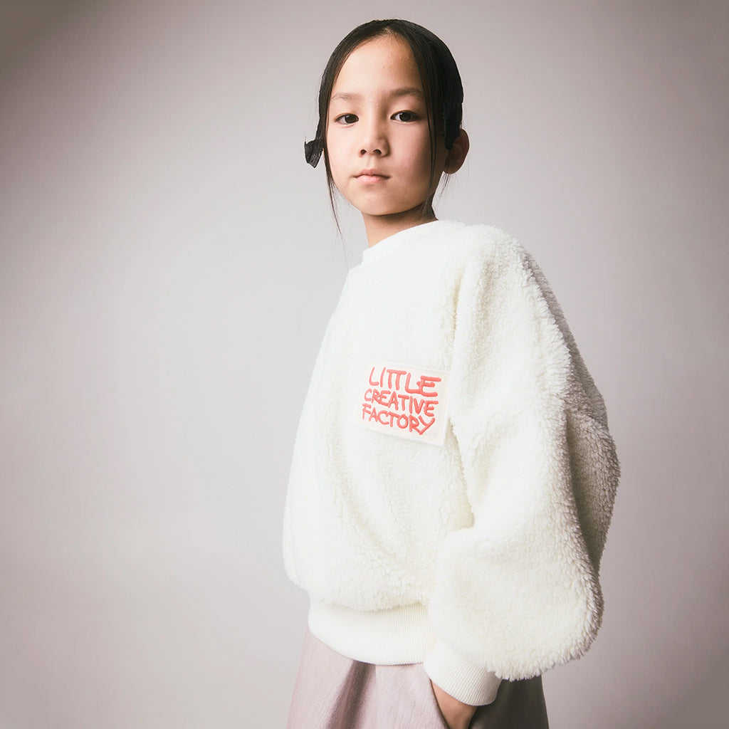 Little Creative Factory Child Winter Sweatshirt Cream