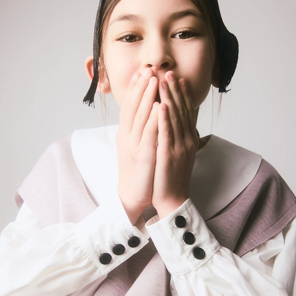 Little Creative Factory Child Mia Collar Shirt White