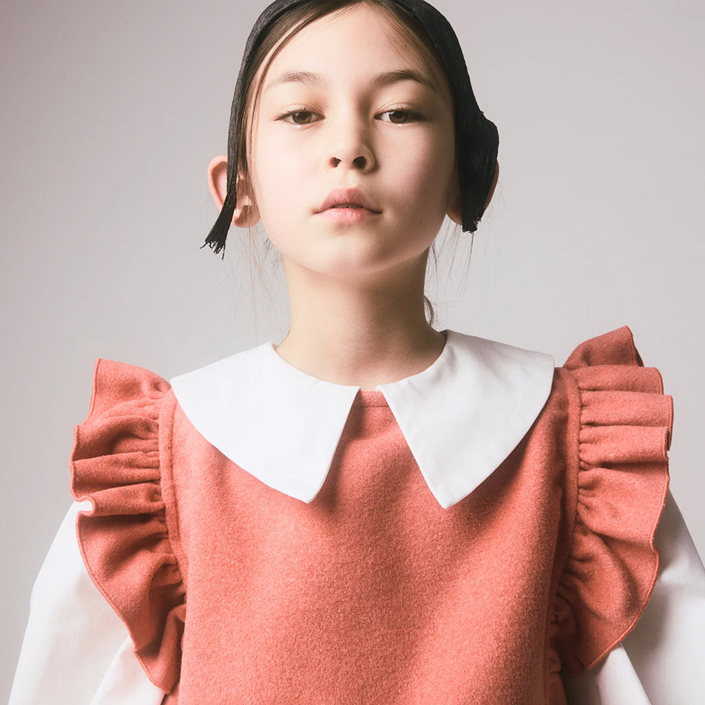 Little Creative Factory Child Mia Collar Shirt White