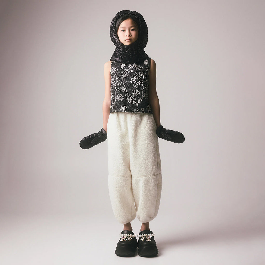 Little Creative Factory Child Winter Sweatpants Cream