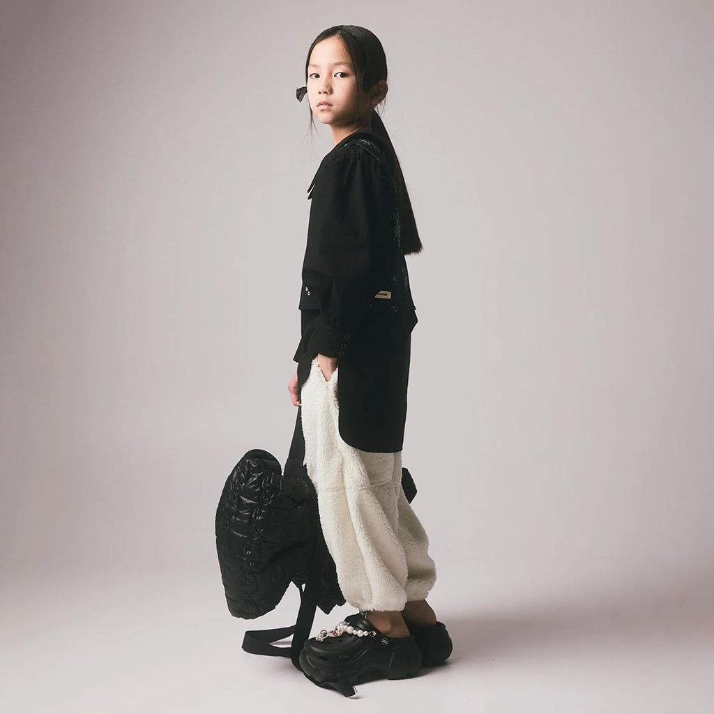 Little Creative Factory Child Winter Sweatpants Cream