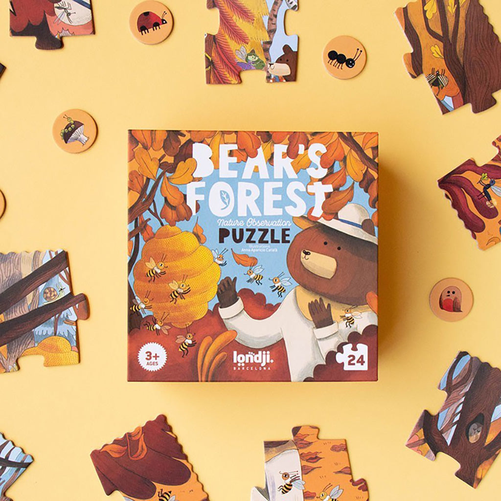 Londji Jigsaw Puzzle Bear's Forest