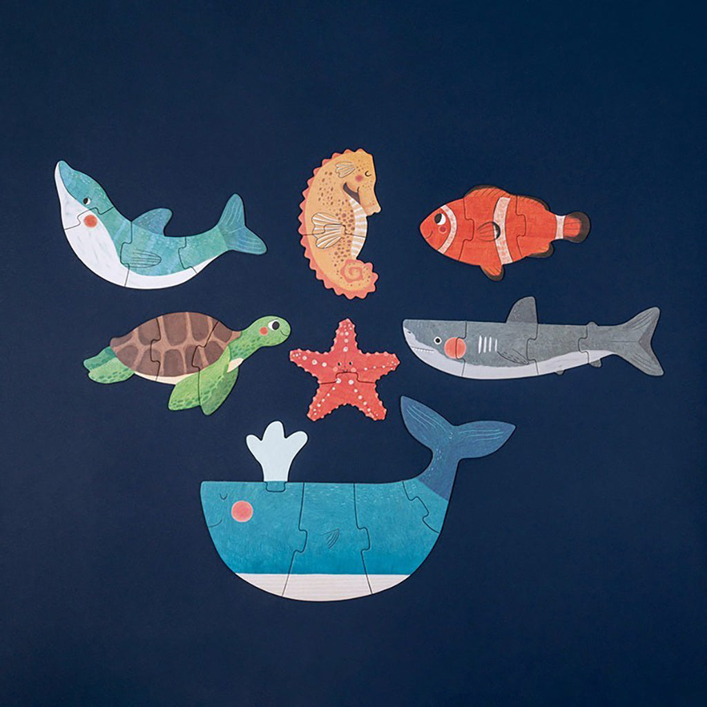 Londji Jigsaw Puzzle Blue