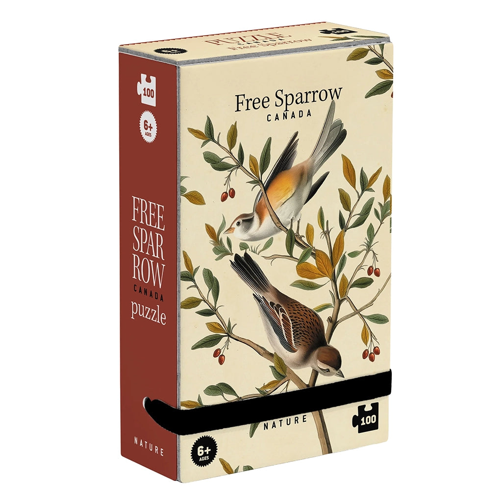Londji Tiny Jigsaw Puzzle Free Sparrow