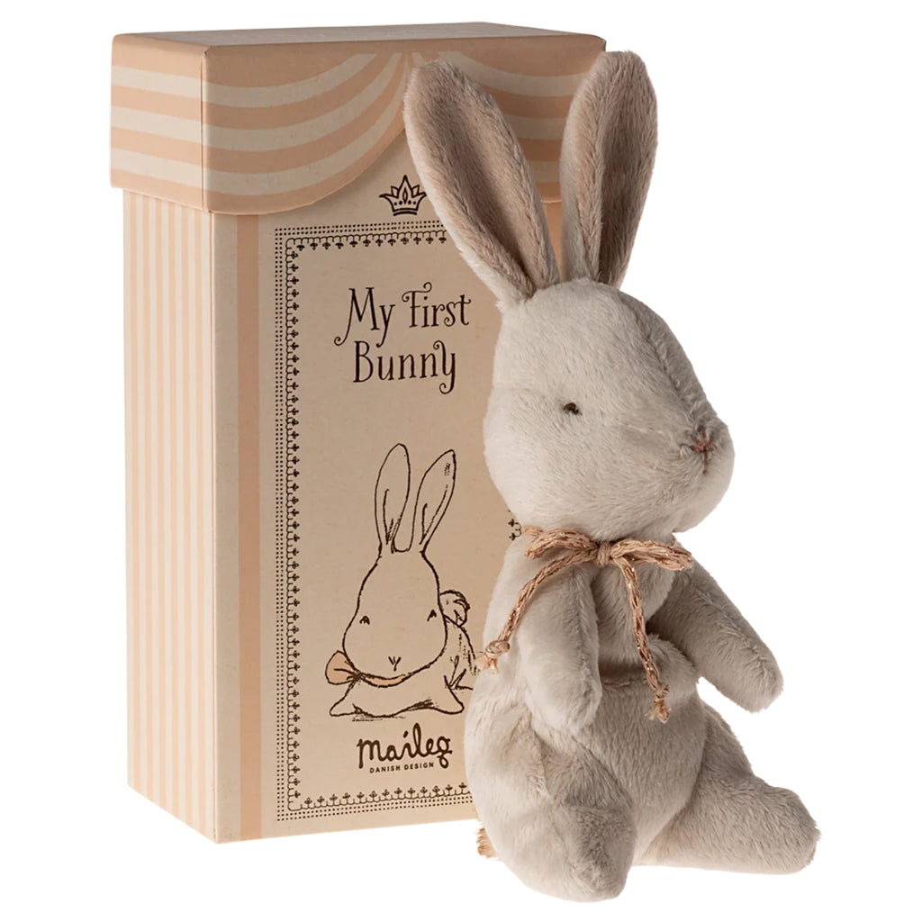 Maileg Toys My First Bunny Soft Toy Off White