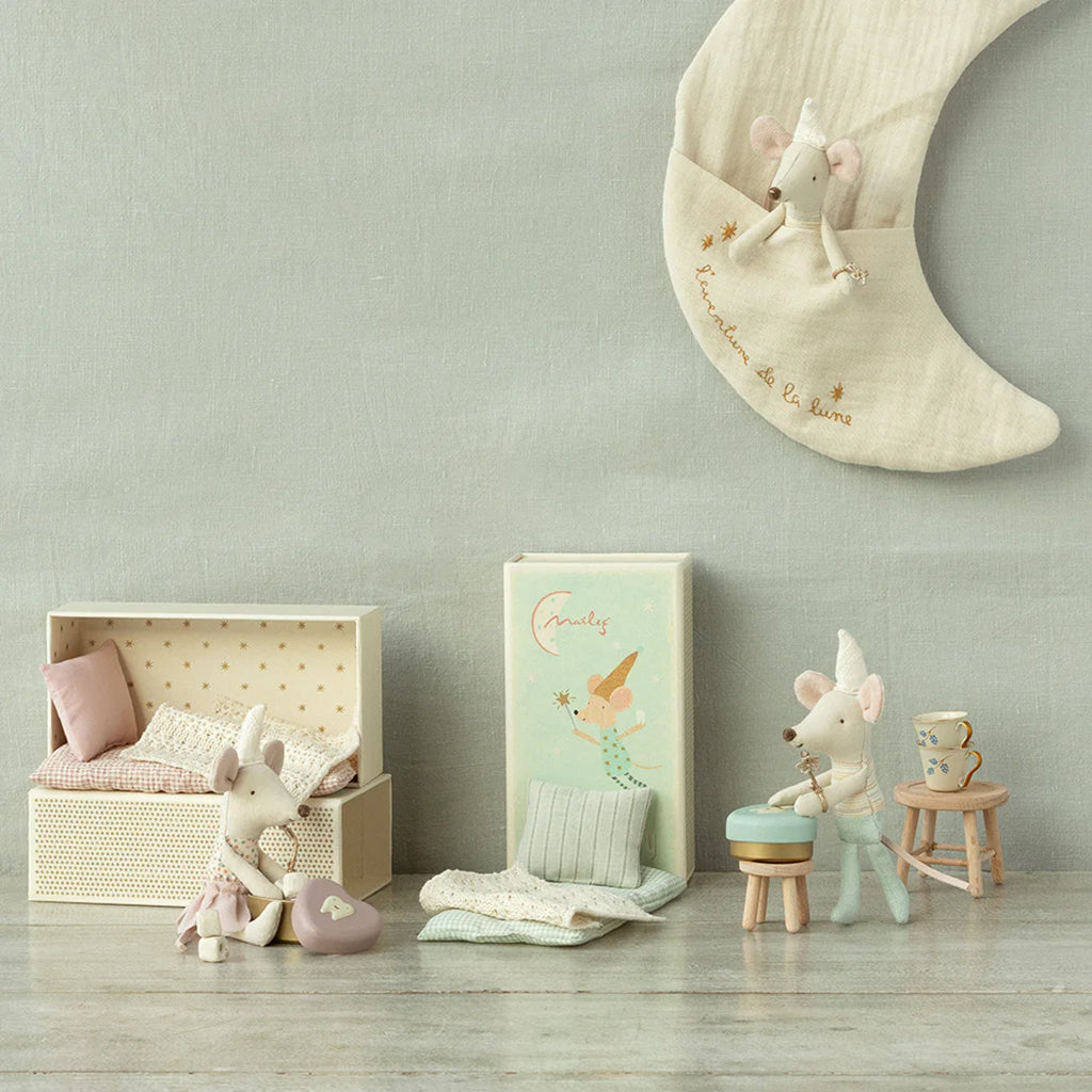 Maileg Toys Mouse Tooth Fairy Little Brother In Matchbox