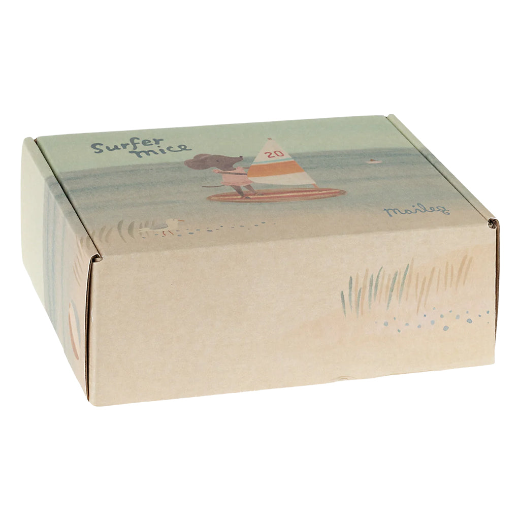 Maileg Toys Mouse Beach Little Sister Wind Surfer