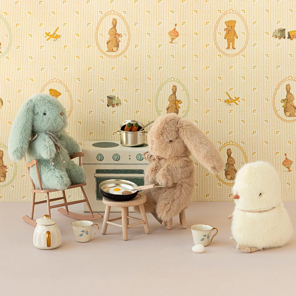 Maileg Toys Mini Bunny Plush Soft Toy Cream Peach Beige