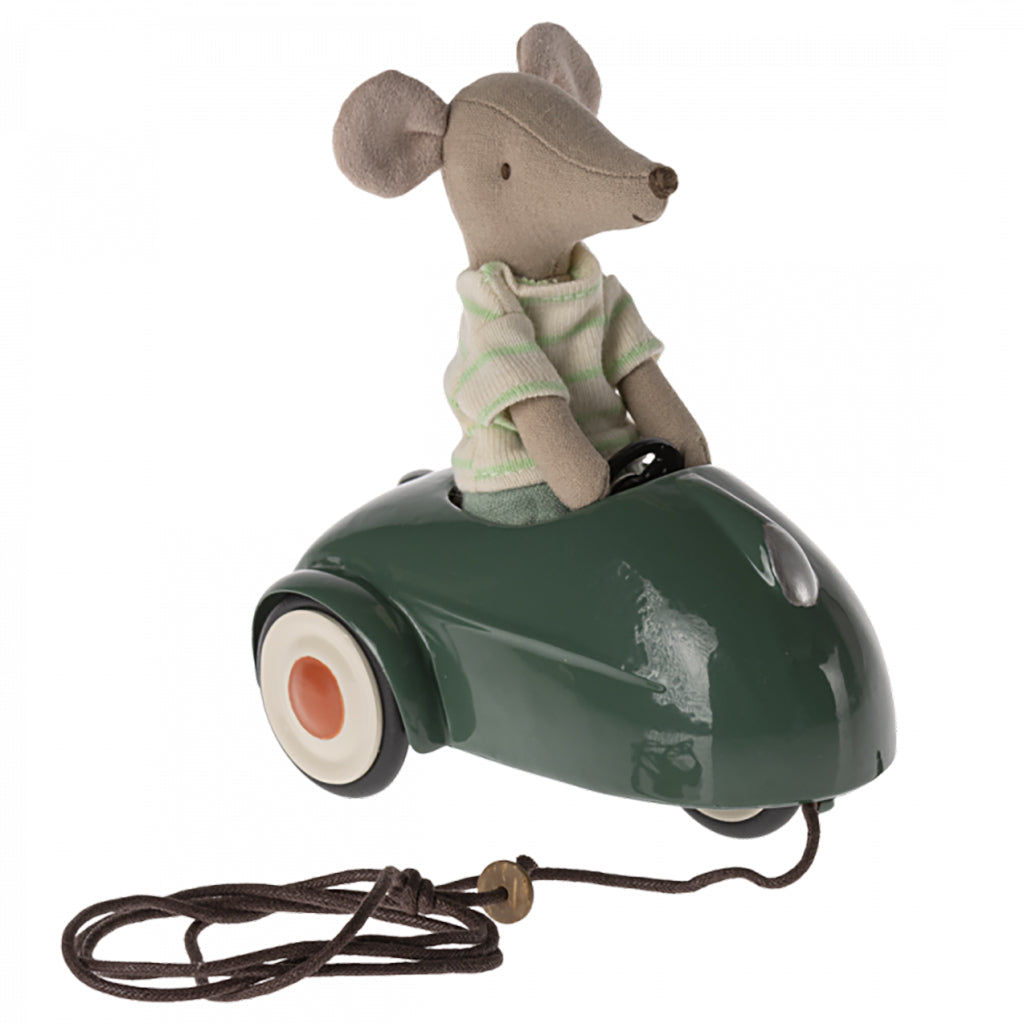Maileg Toys Mouse Outdoor Car Dark Green