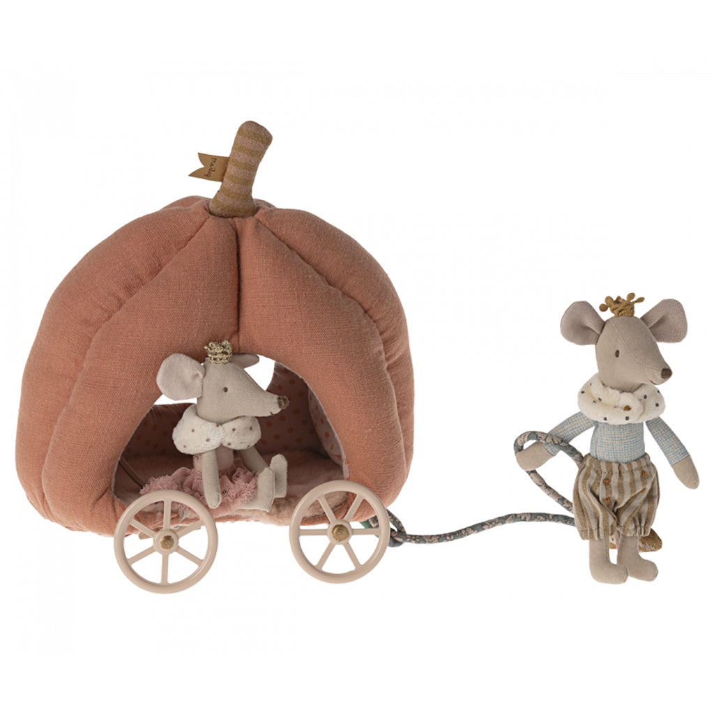 Maileg Toys Mouse Cinderella Pumpkin Carriage