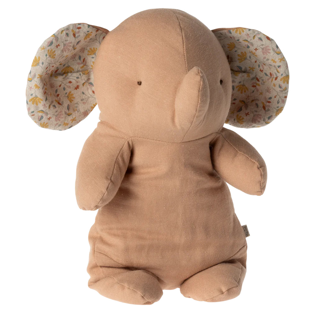 Maileg Toys Safari Friends Medium Elephant Soft Toy Rose Pink