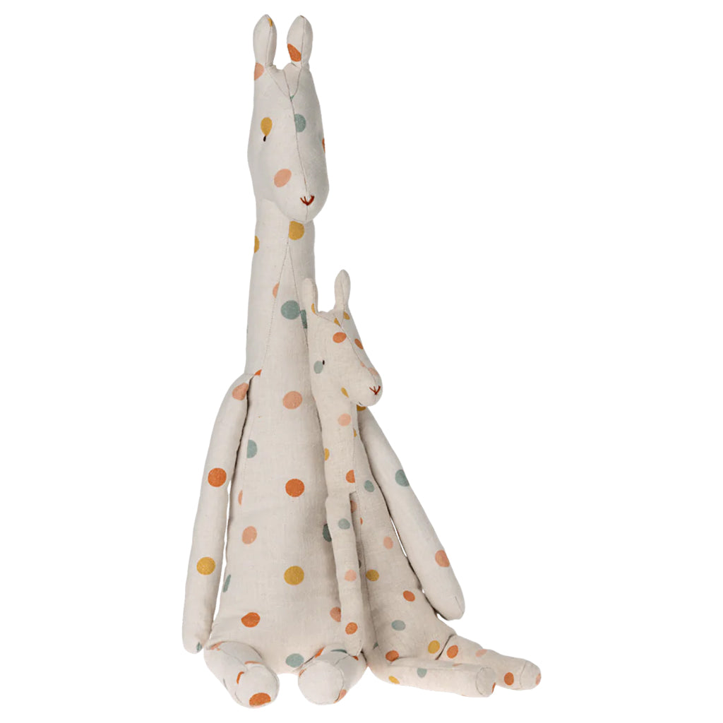 Maileg Toys Safari Friends Medium Giraffe Soft Toy