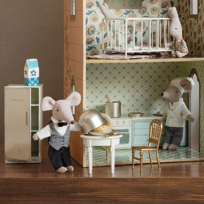Maileg Toys Mouse Kitchen Miniature Cooler Fridge