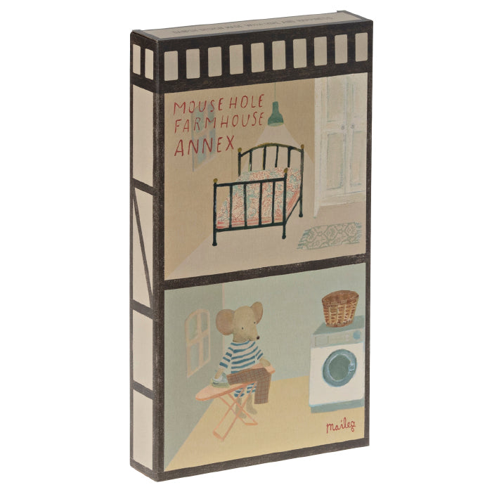 Maileg Toys Mouse Dollhouse Miniature Mouse Hole Farmhouse Annex