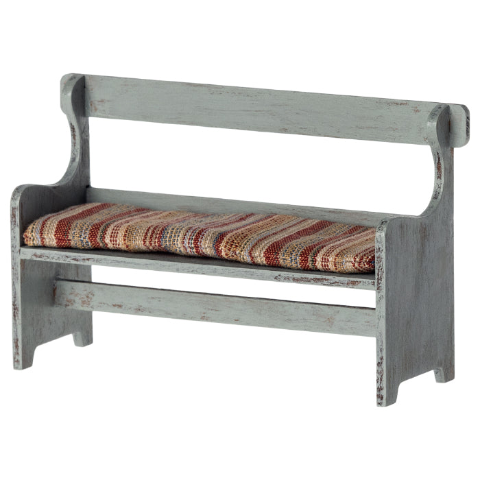 Maileg Toys Mouse Outdoor Miniature Bench