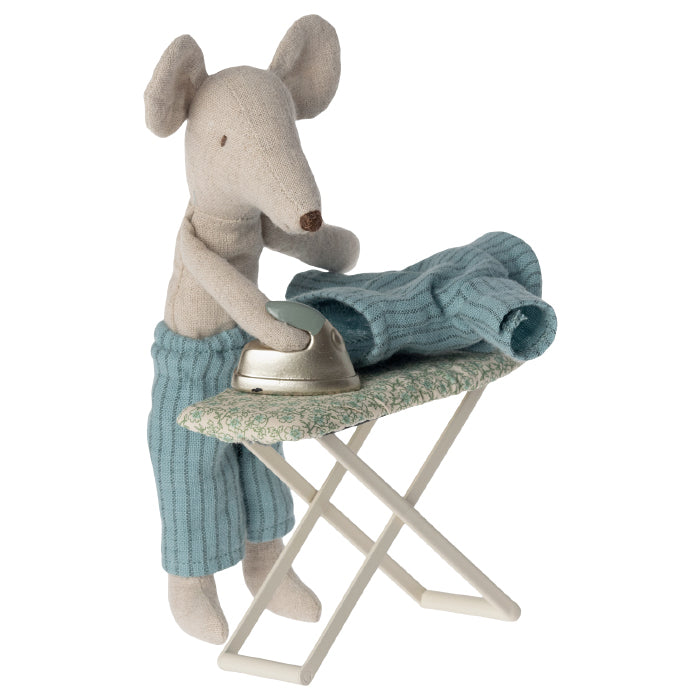 Maileg Toys Mouse Home Miniature Iron And Ironing Board