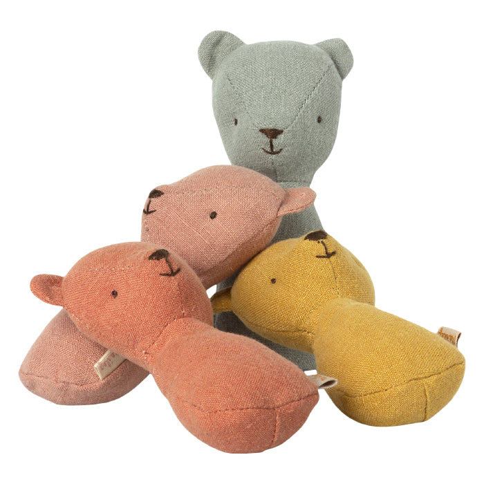 Maileg Toys Teddy Rattle Dusty Yellow